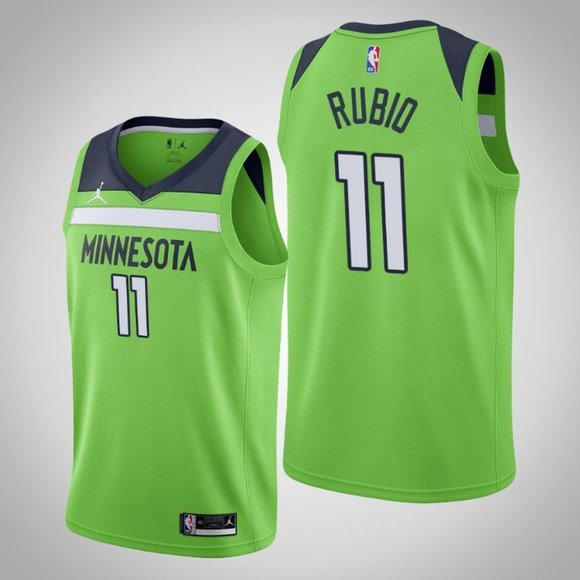 timberwolves green jersey